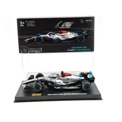   Mercedes - AMG Petronas F1 W13E #63 (2022) - George Russel - CU PILOT - Bburago - 1:43