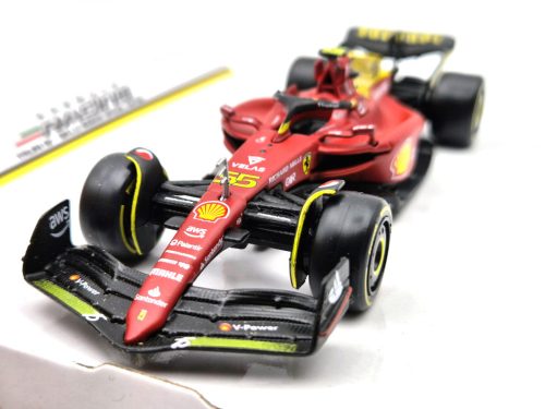 Ferrari F1 #55 (2022) - Monza GP locul 4 - Carlos Sainz - Bburago - 1:43