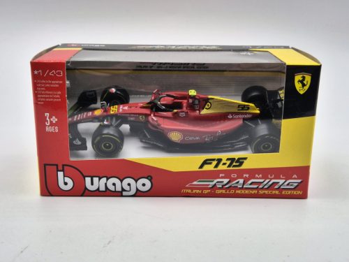 Ferrari F1 #55 (2022) - Monza GP locul 4 - Carlos Sainz - Bburago - 1:43