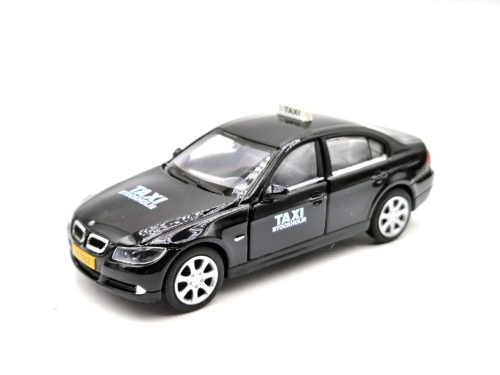 BMW E90 318i taxi (Stockholm) - Welly - 1:38