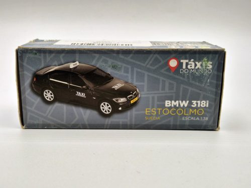 BMW E90 318i taxi (Stockholm) - Welly - 1:38