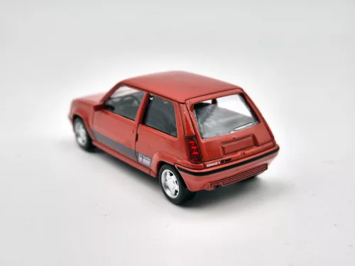 Renault R5 Supercinque GT - roșu (1988) - Norev - 1:43