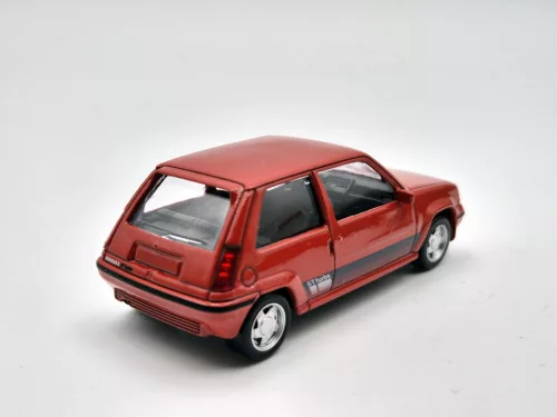 Renault R5 Supercinque GT - roșu (1988) - Norev - 1:43