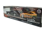 Fast&Furious / Set de mașini Furios și iute 2 - Brian Toyota Supra și Dom Dodge Charger - Jada - 1:32