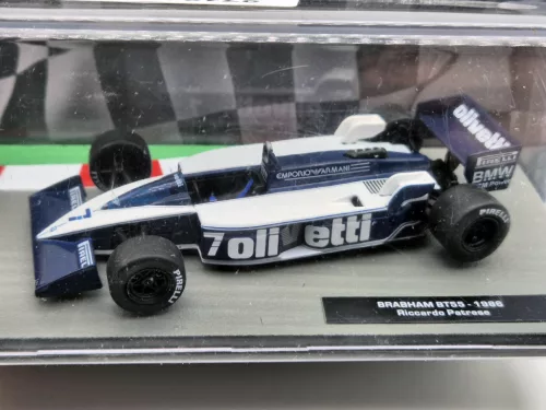 Brabham BT55 F1 #7 (1986) - Riccardo Patrese - Altaya - 1:43