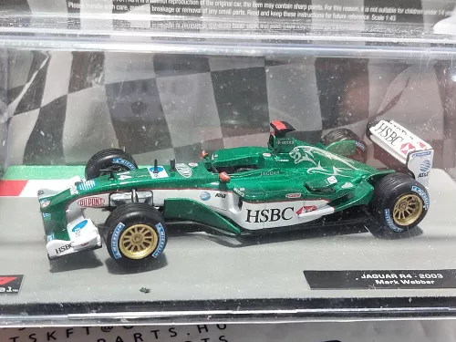 Jaguar R4 F1 #14 (2003) - Mark Webber - Altaya - 1:43