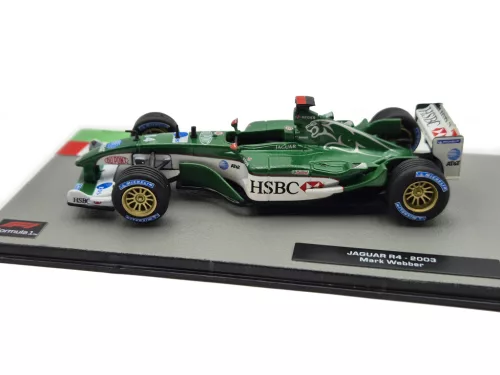 Jaguar R4 F1 #14 (2003) - Mark Webber - Altaya - 1:43