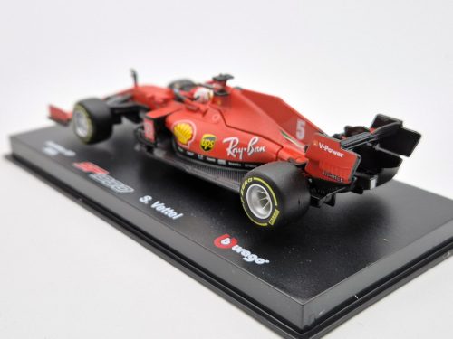 Ferrari - Echipa F1 Scuderia Ferrari (2020) - GP-ul Australiei - Sebastian Vettel - cu pilot - Bburago - model mașină 1:43 1/43 model auto