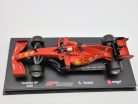 Ferrari - Echipa F1 Scuderia Ferrari (2020) - GP-ul Australiei - Sebastian Vettel - cu pilot - Bburago - model mașină 1:43 1/43 model auto