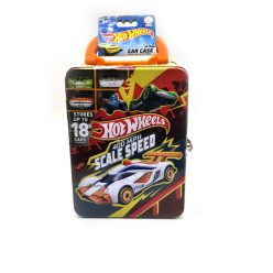   Cutie de depozitare metalică Hot Wheels - geantă pentru 18 mașini 1:64 - Hot Wheels - 1:64