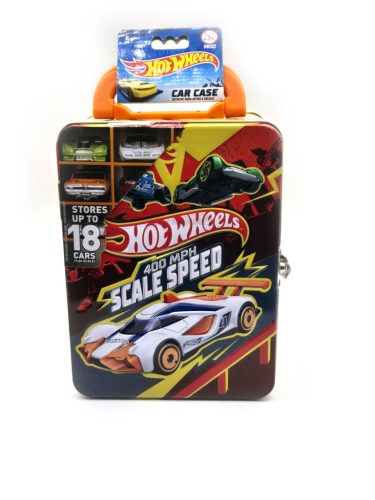 Cutie de depozitare metalică Hot Wheels - geantă pentru 18 mașini 1:64 - Hot Wheels - 1:64