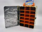 Cutie de depozitare metalică Hot Wheels - geantă pentru 18 mașini 1:64 - Hot Wheels - 1:64