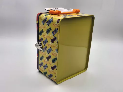 Cutie de depozitare metalică Hot Wheels - geantă pentru 18 mașini 1:64 - Hot Wheels - 1:64