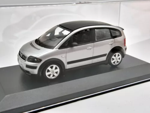 Audi A2 (2000) - argintiu - Maxichamps - 1:43