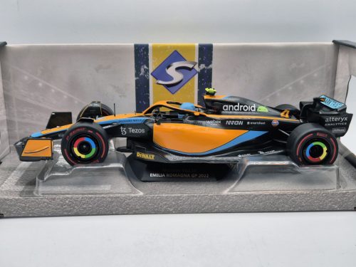 McLaren F1 MCL36 #4 (2022) al 3-lea GP Emilia Romagna Italia - Lando Norris - Solido - 1:18