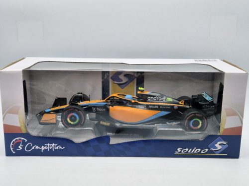 McLaren F1 MCL36 #4 (2022) al 3-lea GP Emilia Romagna Italia - Lando Norris - Solido - 1:18