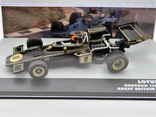 Lotus 72D F1 #8 (1972) GP Germania - Emerson Fittipaldi - CU PILOT - Altaya - 1:43