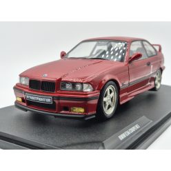   BMW E36 M3 coupe (1994) streetfighter roșu - Solido - 1:18 1/18 mașină de model model auto