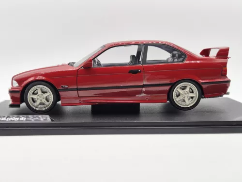 BMW E36 M3 coupe (1994) streetfighter roșu - Solido - 1:18 1/18 mașină de model model auto