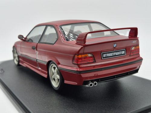 BMW E36 M3 coupe (1994) streetfighter roșu - Solido - 1:18 1/18 mașină de model model auto