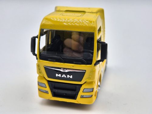 Camion tractor MAN TGX 18.440 XXL - galben - Welly - 1:64