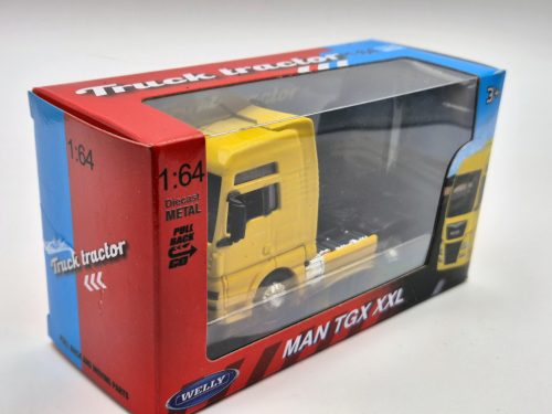Camion tractor MAN TGX 18.440 XXL - galben - Welly - 1:64
