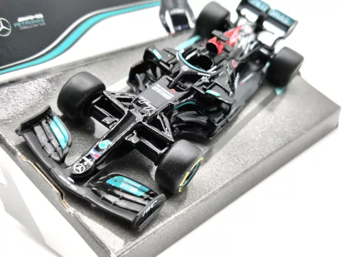 Mercedes W12 Mercedes M12 EQ Power F1 #77 (2021) - Valtteri Bottas - Burago - 1:43