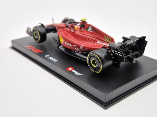 Ferrari F1-75 Scuderia F1 #55 (2022) - Carlos Sainz - CU PILOT - Bburago - 1:43