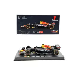   Red Bull F1 RB18 Echipa Oracle #1 (2022) - Max Verstappen - CU PILOT - Bburago - 1:43
