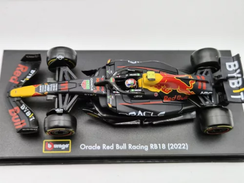 Red Bull F1 RB18 Echipa Oracle #11 (2022) - Sergio Perez - CU PILOT - Bburago - 1:43