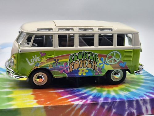 Volkswagen VW T1 Hippie Line Samba - Maisto - 1:24
