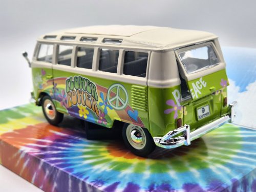 Volkswagen VW T1 Hippie Line Samba - Maisto - 1:24