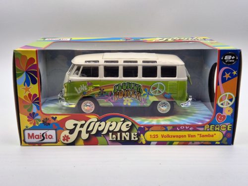 Volkswagen VW T1 Hippie Line Samba - Maisto - 1:24