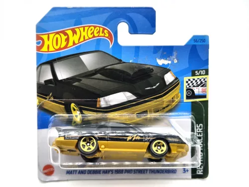 HW Retro Racers - 5/10 - Matt și Debbie Hay's 1988 Pro Street Thunderbird - Hotwheels - 1:64
