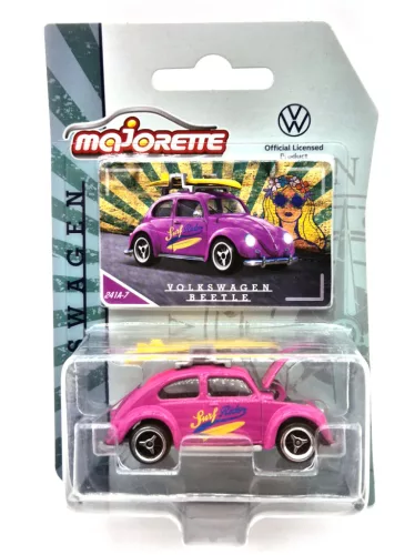 Volkswagen VW Beetle Broscuță cu surf (241A-7) - Majorette - 1:64