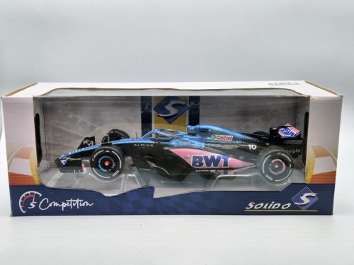 Renault A523 Echipa BWT Alpine F1 #10 #31 (2023) - Esteban Ocon / Pierre Gasly - albastru - Solido - 1:18