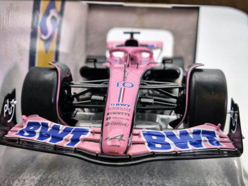 Renault A523 Echipa BWT Alpine F1 #10 #31 (2023) - Esteban Ocon / Pierre Gasly - roz - Solido - 1:18