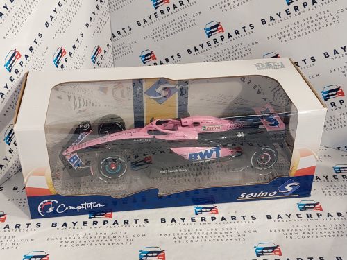 Renault A523 Echipa BWT Alpine F1 #10 #31 (2023) - Esteban Ocon / Pierre Gasly - roz - Solido - 1:18