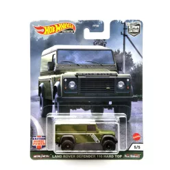   Hot Wheels Premium - Land Rover Defender 110 hard top - Hotwheels - 1:64
