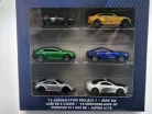 Set de 6 mașini Hot Wheels - Jaguar F-Type Project 7 / BMW M4 / Audi RS 5 Coupe / Mercedes AMG GT / Porsche 911 GT3 RS / Alpine A110 - Hotwheels - 1:64