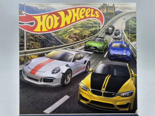 Set de 6 mașini Hot Wheels - Jaguar F-Type Project 7 / BMW M4 / Audi RS 5 Coupe / Mercedes AMG GT / Porsche 911 GT3 RS / Alpine A110 - Hotwheels - 1:64