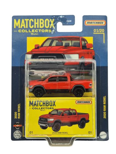 Matchbox Collectors - Ram Rebel - Matchbox - 1:64 model auto - cu defect minor