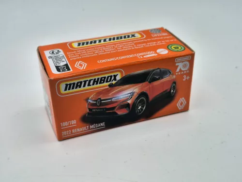 Renault Mégane Megane (2022) - 100/100 - Matchbox - 1:64