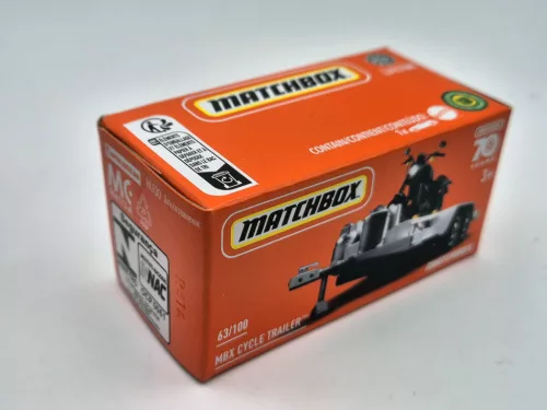 MBX Cycle Trailer - 63/100 - Matchbox - 1:64