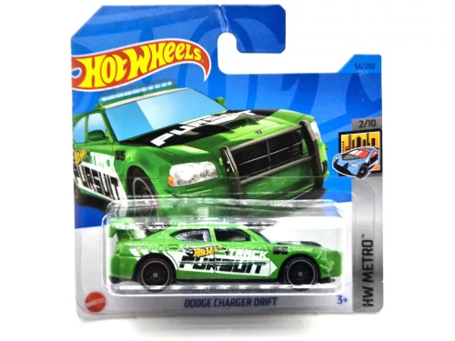 HW Metro - 2/10 - Dodge Charger Drift - Hotwheels - 1:64