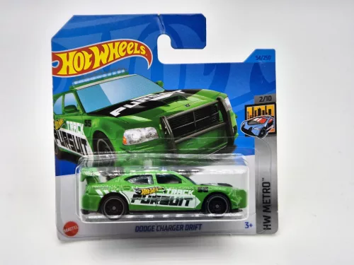 HW Metro - 2/10 - Dodge Charger Drift - Hotwheels - 1:64