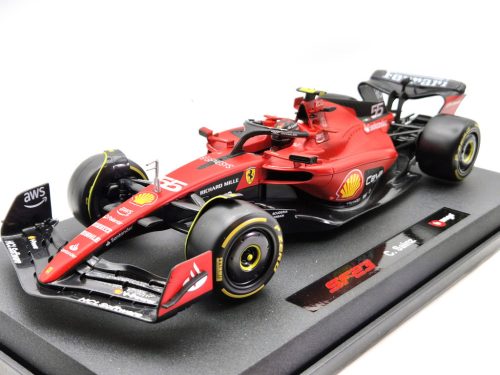 Ferrari SF-23 Echipa Scuderia F1 #55 (2023) - Carlos Sainz - CU PILOT - Bburago - 1:18