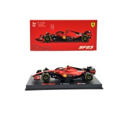   Ferrari SF-23 Echipa Scuderia F1 #55 (2023) - Carlos Sainz - CU PILOT - Bburago - 1:43