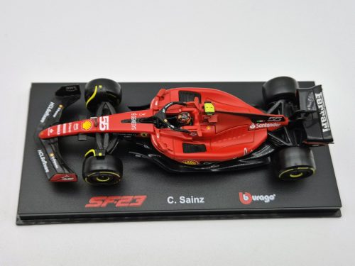 Ferrari SF-23 Echipa Scuderia F1 #55 (2023) - Carlos Sainz - CU PILOT - Bburago - 1:43