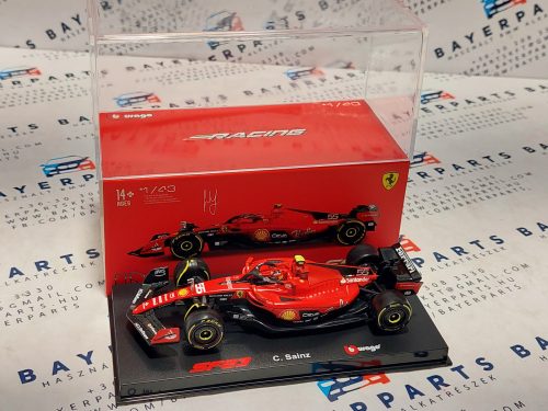 Ferrari SF-23 Echipa Scuderia F1 #55 (2023) - Carlos Sainz - CU PILOT - Bburago - 1:43
